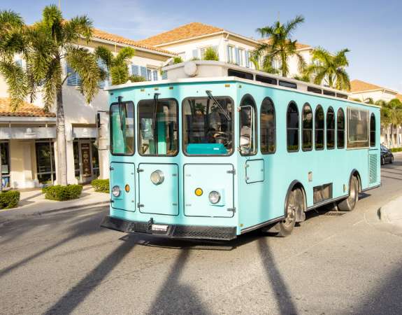 Turks and Caicos Trolley Bus Charter