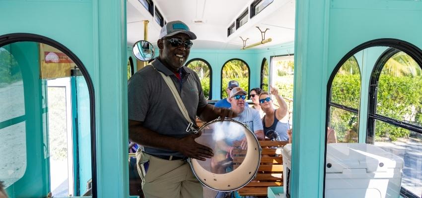 trolley bus rental turks and caicos