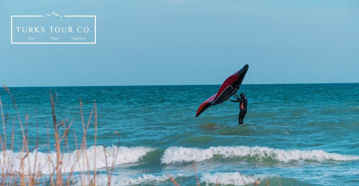 turks and caicos wing foiling