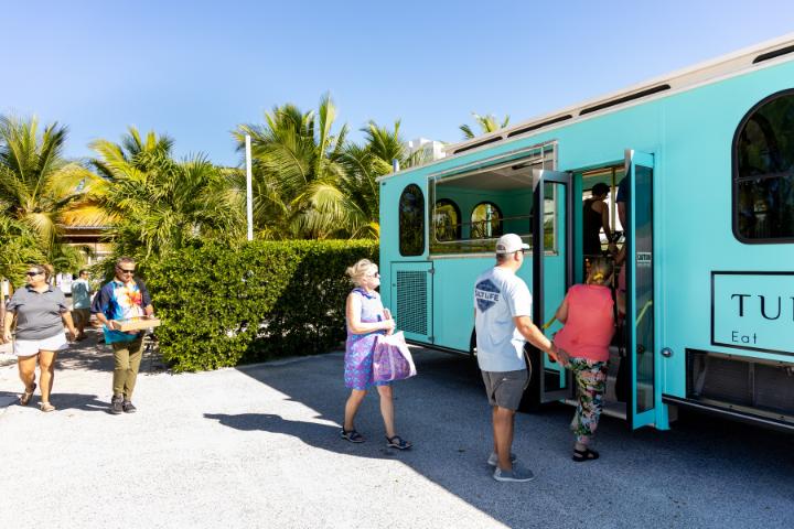 trolley tour turks caicos